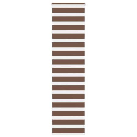 Estor cebra marrón 65x230 cm tejido ancho 60,9 cm poliéster de , Persianas y estores - Ref: Foro24-4014384, Precio: 23,50 €, ...