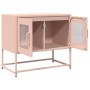 Mueble para TV acero laminado en frío rosa 68x39x60,5 cm de , Muebles TV - Ref: Foro24-853333, Precio: 74,02 €, Descuento: %