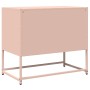 Mueble para TV acero laminado en frío rosa 68x39x60,5 cm de , Muebles TV - Ref: Foro24-853333, Precio: 74,02 €, Descuento: %