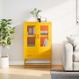 Aparador de acero amarillo mostaza 68x39x111,5 cm de , Aparadores - Ref: Foro24-853365, Precio: 147,85 €, Descuento: %