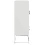 Aparador de acero blanco 68x39x111,5 cm de , Aparadores - Ref: Foro24-853367, Precio: 147,85 €, Descuento: %