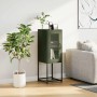 Aparador de acero laminado en frío verde oliva 36x39x107 cm de , Aparadores - Ref: Foro24-853402, Precio: 71,18 €, Descuento: %