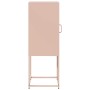 Aparador de acero laminado en frío rosa 36x39x107 cm de , Aparadores - Ref: Foro24-853399, Precio: 71,18 €, Descuento: %