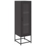 Aparador de acero laminado en frío negro 36x39x123 cm de , Aparadores - Ref: Foro24-853392, Precio: 91,23 €, Descuento: %