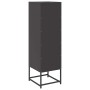 Aparador de acero laminado en frío negro 36x39x123 cm de , Aparadores - Ref: Foro24-853392, Precio: 91,23 €, Descuento: %