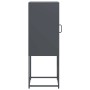 Aparador de acero laminado en frío gris antracita 36x39x107 cm de , Aparadores - Ref: Foro24-853400, Precio: 71,18 €, Descuen...