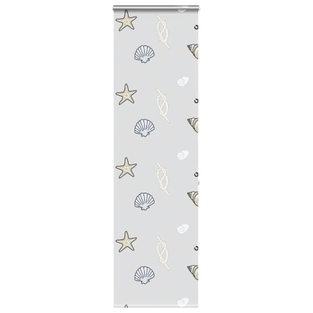 Estor enrollable para ducha con casete 80x240cm tela ancho 76cm de , Persianas y estores - Ref: Foro24-4015010, Precio: 17,07...