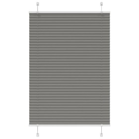 Estor Plisado Antracita 90x150 cm Tela Ancho 89,4 cm Poliéster de , Persianas y estores - Ref: Foro24-4015090, Precio: 20,01 ...