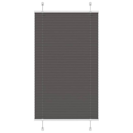Estor Plisado negro 80x100 cm Tela Ancho 79,4 cm Poliéster de , Persianas y estores - Ref: Foro24-4015122, Precio: 27,04 €, D...