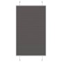 Estor Plisado negro 80x100 cm Tela Ancho 79,4 cm Poliéster de , Persianas y estores - Ref: Foro24-4015122, Precio: 27,04 €, D...