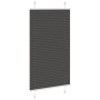 Estor Plisado negro 80x100 cm Tela Ancho 79,4 cm Poliéster de , Persianas y estores - Ref: Foro24-4015122, Precio: 27,04 €, D...