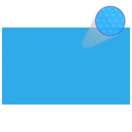 Cubierta de piscina rectangular PE azul 1000x600 cm de vidaXL, Cubiertas para piscina - Ref: Foro24-92961, Precio: 181,31 €, ...