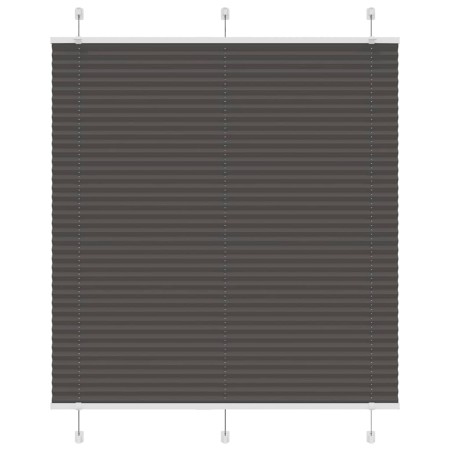 Estor Plisado negro 115x100 cm Tela Ancho 114,4 cm Poliéster de , Persianas y estores - Ref: Foro24-4015129, Precio: 19,29 €,...