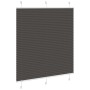 Estor Plisado negro 115x100 cm Tela Ancho 114,4 cm Poliéster de , Persianas y estores - Ref: Foro24-4015129, Precio: 19,29 €,...