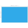 Cubierta de piscina rectangular PE azul 1000x600 cm de vidaXL, Cubiertas para piscina - Ref: Foro24-92961, Precio: 181,05 €, ...