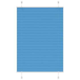 Estor Plisado azul 85x100 cm Tela Ancho 84,4 cm Poliéster de , Persianas y estores - Ref: Foro24-4015174, Precio: 14,51 €, De...