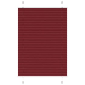 Estor Plisado rojo burdeos 90x100 cm Tela Ancho 89,4 cm de , Persianas y estores - Ref: Foro24-4015226, Precio: 21,16 €, Desc...