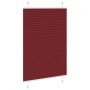 Estor Plisado rojo burdeos 90x100 cm Tela Ancho 89,4 cm de , Persianas y estores - Ref: Foro24-4015226, Precio: 21,16 €, Desc...