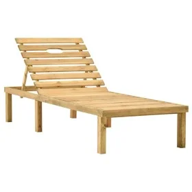 Impregnated pine wood garden lounger by vidaXL, Loungers - Ref: Foro24-315396, Price: 95,28 €, Discount: %