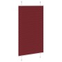 Estor Plisado rojo burdeos 80x100 cm Tela Ancho 79,4 cm de , Persianas y estores - Ref: Foro24-4015224, Precio: 16,48 €, Desc...