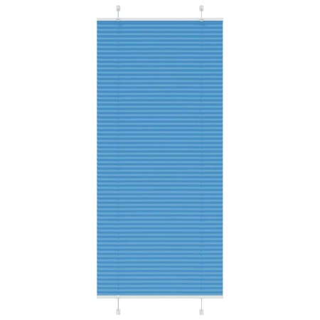 Estor Plisado azul 100x200 cm Tela Ancho 99,4 cm Poliéster de , Persianas y estores - Ref: Foro24-4015211, Precio: 20,18 €, D...