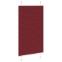 Estor Plisado rojo burdeos 70x150 cm Tela Ancho 69,4 cm de , Persianas y estores - Ref: Foro24-4015239, Precio: 18,08 €, Desc...