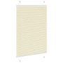 Estor Plisado crema 100x100 cm Tela Ancho 99,4 cm Poliéster de , Persianas y estores - Ref: Foro24-4015279, Precio: 14,36 €, ...
