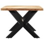 Mesa de comedor de madera maciza de mango 200x100x75 cm en Mesas de comedor | Comprar online en Foru.es