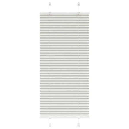 Estor Plisado gris claro 65x150 cm Tela Ancho 64,4 cm Poliéster de , Persianas y estores - Ref: Foro24-4015340, Precio: 16,21...