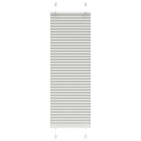Estor Plisado gris claro 50x150 cm Tela Ancho 49,4 cm Poliéster de , Persianas y estores - Ref: Foro24-4015337, Precio: 16,63...