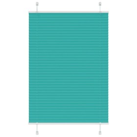Estor Plisado verde petróleo 95x100 cm Tela Ancho 94,4 cm de , Persianas y estores - Ref: Foro24-4015380, Precio: 17,52 €, De...