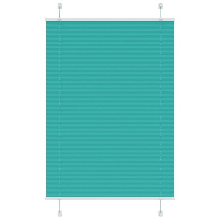 Estor Plisado verde petróleo 95x100 cm Tela Ancho 94,4 cm de , Persianas y estores - Ref: Foro24-4015380, Precio: 17,52 €, De...