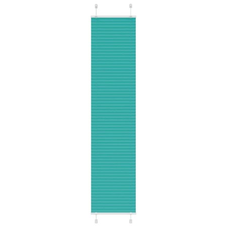 Estor Plisado verde petróleo 45x200 cm Tela Ancho 44,4 cm de , Persianas y estores - Ref: Foro24-4015404, Precio: 18,97 €, De...