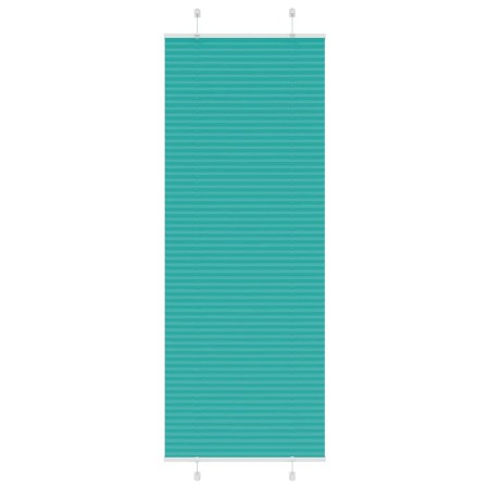 Estor Plisado verde petróleo 75x200 cm Tela Ancho 74,4 cm de , Persianas y estores - Ref: Foro24-4015410, Precio: 22,17 €, De...