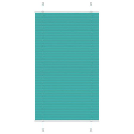 Estor Plisado verde petróleo 80x150 cm Tela Ancho 79,4 cm de , Persianas y estores - Ref: Foro24-4015394, Precio: 19,07 €, De...