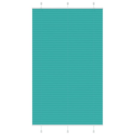 Estor Plisado verde petróleo 120x200 cm Tela Ancho 119,4 cm de , Persianas y estores - Ref: Foro24-4015419, Precio: 28,64 €, ...