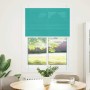 Estor Plisado verde petróleo 90x150 cm Tela Ancho 89,4 cm de , Persianas y estores - Ref: Foro24-4015396, Precio: 18,31 €, De...