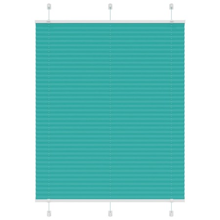 Estor Plisado verde petróleo 105x100 cm Tela Ancho 104,4 cm de , Persianas y estores - Ref: Foro24-4015382, Precio: 18,76 €, ...