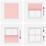 Estor Plisado rosa 115x150 cm Tela Ancho 114,4 cm Poliéster de , Persianas y estores - Ref: Foro24-4015452, Precio: 26,47 €, ...