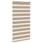 Estor cebra marrón arena tejido ancho 80,9 cm poliéster de , Persianas y estores - Ref: Foro24-4014518, Precio: 23,57 €, Desc...