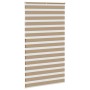 Estor cebra marrón arena tejido ancho 115,9 cm poliéster de , Persianas y estores - Ref: Foro24-4014603, Precio: 33,42 €, Des...