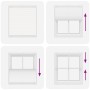 Estor Plisado blanco 115x150 cm Tela Ancho 114,4 cm Poliéster de , Persianas y estores - Ref: Foro24-4015503, Precio: 33,46 €...