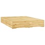 Tumbona doble de madera de pino impregnada verde de vidaXL, Tumbonas - Ref: Foro24-315405, Precio: 199,48 €, Descuento: %
