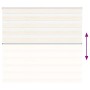 Estor cebra beige mármol tejido ancho 150,9 cm poliéster de , Persianas y estores - Ref: Foro24-4014662, Precio: 33,75 €, Des...