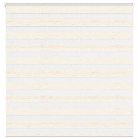 Estor cebra beige mármol tejido ancho 140,9 cm poliéster de , Persianas y estores - Ref: Foro24-4014634, Precio: 22,97 €, Des...