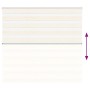 Estor cebra beige mármol tejido ancho 150,9 cm poliéster de , Persianas y estores - Ref: Foro24-4014636, Precio: 21,94 €, Des...