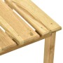 Tumbona de jardín con mesa de madera de pino impregnada de vidaXL, Tumbonas - Ref: Foro24-315395, Precio: 98,80 €, Descuento: %
