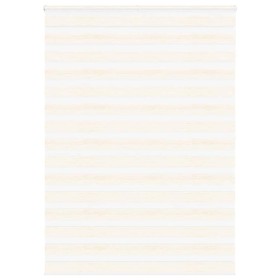 Estor cebra beige mármol tejido ancho 150,9 cm poliéster de , Persianas y estores - Ref: Foro24-4014688, Precio: 37,24 €, Des...