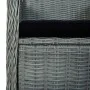 Set comedor jardín 7 pzas y cojines ratán sintético gris claro de vidaXL, Conjuntos de jardín - Ref: Foro24-3060171, Precio: ...
