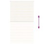 Estor cebra beige mármol tejido ancho 130,9 cm poliéster de , Persianas y estores - Ref: Foro24-4014710, Precio: 35,74 €, Des...